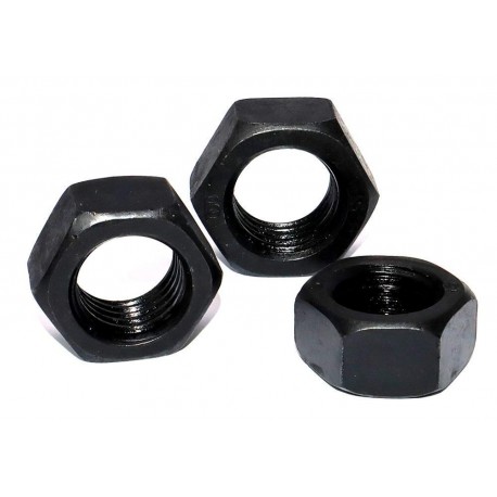 PIULITA HEXAGONALA DIN 934-10 M22 NEAGRA