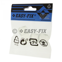 PROTECTIE PENTRU PICIOR METALIC SCAUN 16 MM TRANSPARENT 4 BUC/PUNGA 21651