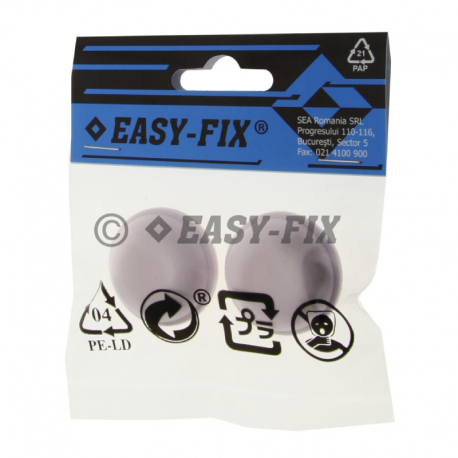 OPRITOR AUTOADEZIV TIP MACARONS 25 MM PROTECTIE USA/PERETE ROZ 2 BUC/PUNGA 35853