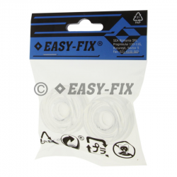 OPRITOR AUTOADEZIV CILINDRIC 30 MM PROTECTIE USA PERETE TRANSPARENT 2 BUC/PUNGA 34285