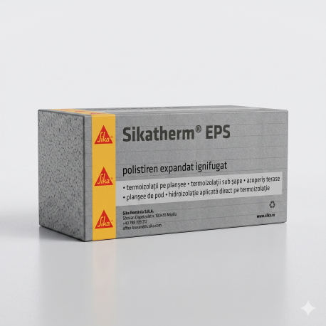 POLISTIREN EPS 80 GRAFITAT 100 MM 1000 X 500 SIKA (5 BUC/BAX)