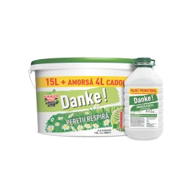 VOPSEA LAVABILA DANKE INTERIOR 15 L + AMORSA 4 L CADOU