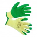 Mănuși protecție latex verde M9