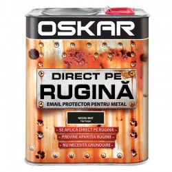 VOPSEA OSKAR RUGINA NEGRU MAT FORJAT 0.5L