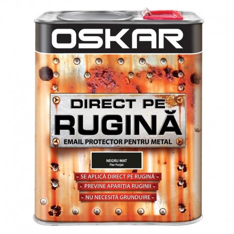VOPSEA OSKAR RUGINA NEGRU MAT FORJAT 0.5L
