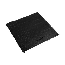 CAPAC CANALIZARE 600X600 NEGRU