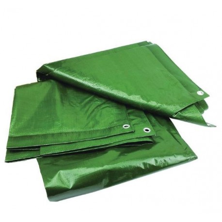 PRELATA CU INELE 120 G/MP 4x5 M VERDE