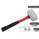 CIOCAN CAUCIUC ALB COADA FIBRA STICLA 0.45 KG