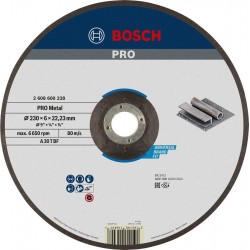 DISC ABRAZIV TAIERE METAL BOSCH 230X22.23X6 MM