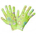 MANUSI GRADINA MOTIV FLORAL VERDE/ALBASTRU