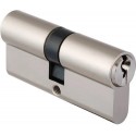 Cilindru alamă amprentă ETS 90 mm (45+45 mm) centrat aluminiu