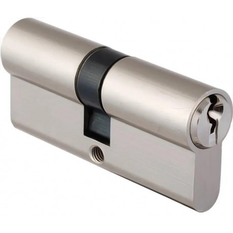 Cilindru alamă amprentă ETS 90 mm (45+45 mm) centrat aluminiu