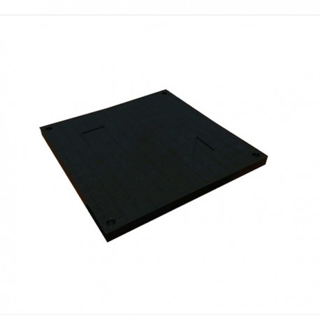 CAPAC CAMIN PLUVIAL 300 X 300 NEGRU