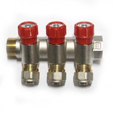 DISTRIBUITOR 1 x 1/2 x 3 CAI + CONECTOR