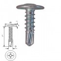 SURUB AUTOFORANT CU CAP PLAT SI SAIBA - 4.2 X 19 MM