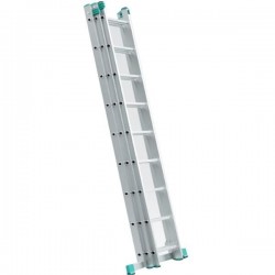 SCARA ALUMINIU CU 3 TRONSOANE - 3 X 10 TREPTE 7610/7810